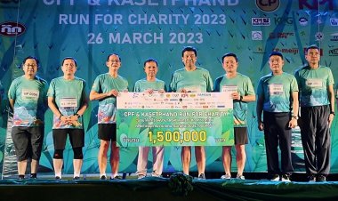 ‘CPF RUN FOR CHARITY’ส่งมอบเงินแก่โรงพยาบาล-โรงเรียน-หน่วยงานต่างๆ แล้วกว่า 70 แห่ง