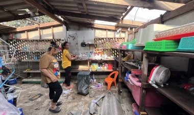 พายุฤดูร้อนถล่มตราดโค่นต้นทุเรียน ผลหล่นเกลื่อน บ้านเรือนเสียหายยับ