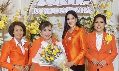 “โณนี่ จารุปิยา” ร่วมแสดงความยินดีผู้สนับสนุนยกระดับคุณภาพของสตรีและเด็ก ในงาน “ZONTA ROSE DAY 2025”