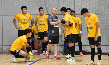ฟุตซอลไทย รายงานตัวคึกคัก เตรียมทีมก่อนลุยศึก SAT ที่โคราช "เหม็ด" บินมาสมทบ 7 เม.ย.