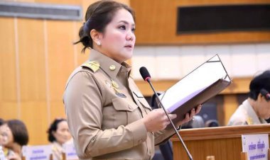 นายกอบจ.ตาก  แถลง นโยบาย ต่อที่ประชุม สภา.อบจ.ตาก