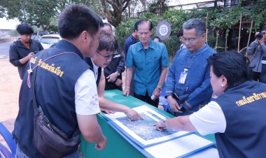 น่าน – สำรวจเส้นทางขุดลอกแม่น้ำน่าน ตามแนวทาง “ขุดลอกต่างตอบแทน”  เตรียมยกเป็นโมเดลให้ท้องถิ่นปรับใช้