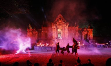 อลังการ“งานประเพณีท่องเที่ยวปราสาทเมืองต่ำ ตามรอยอารยธรรมขอม”เมืองบุรีรัมย์