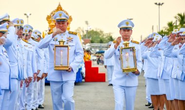 ชลบุรีฉลองไฟพระฤกษ์ การแข่งขันกีฬาเยาวชนแห่งชาติ ครั้งที่ 40