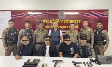 ตำรวจปราจีนบุรีบุกจับอาวุธปืน 3 กระบอกยึดเครื่องกระสุนนับ100จากกลุ่มนักการเมืองท้องถิ่น