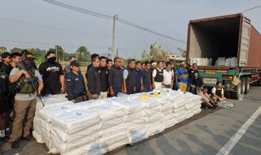 ทหาร ฉก.ราชมนูสกัดจับรถบรรทุกลักลอบขนยาเสพติดล็อตใหญ่