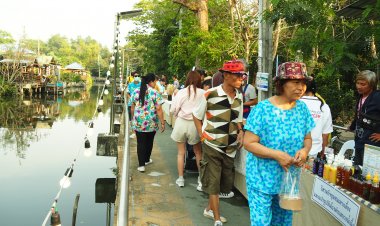 สมุทรปราการจัดมหกรรมสินค้า “ตลาดน้ำยามเย็นคุ้งบางกะเจ้า”กระตุ้นเศรษฐกิจชุมชน