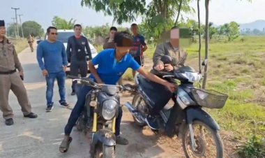 ตร.คุมหนุ่ม 'จี้สาว'เดือนเดียว 3 รายซ้อน ทำแผนประกอบคำรับสารภาพ