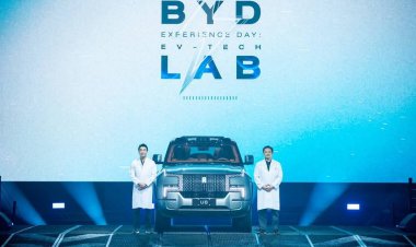 'เรเว่'จัดกิจกรรม BYD Lab เป็นครั้งแรกของไทย ตอกย้ำการเป็นผู้นำ ด้านนวัตกรรมยานยนต์แห่งโลกอนาคต