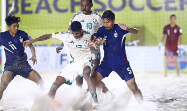 ทีมชาติไทย พ่าย ซาอุดิอาระเบีย 3-4 ตกรอบ 8 ทีมสุดท้ายฟุตบอลชายหาดชิงแชมป์เอเชีย2025