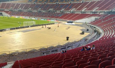 ผู้ว่าฯกกท. สั่งตรวจสอบโครงสร้าง สนามราขมังคลา-อินดอร์ หลังแผ่นดินไหว