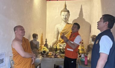 ผู้ว่าฯน่าน ลงพื้นที่สำรวจโบราณสถาน อายุมากกว่า 700 ปี สถานที่สำคัญ และพื้นที่ก่อสร้าง หลังเหตุแผ่นดินไหวรุนแรงจากเมียนมา