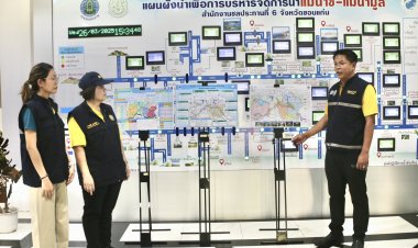 กรมชลฯเร่งสร้างความมั่นคงแหล่งน้ำต้นทุนลุยบริหารจัดการน้ำโขง เลย ชี มูล ป้อนเกษตร-น้ำกินน้ำใช้