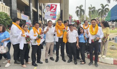 "รองเอ็ด"ลงพื้นที่ให้กำลังใจ “นายกแม็ก”  แคนดิเดต ชิง นายก ทม.ตาก สมัยที่ 2