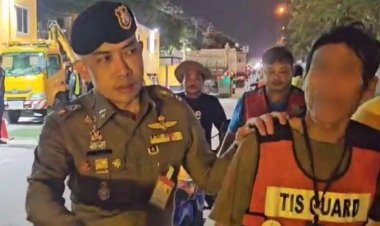 ตำรวจรวบ "ลุงนิจ" กุเรื่องเมียสาวท้อง 4 เดือน ติดอยู่ใต้ซากตึก สตง.