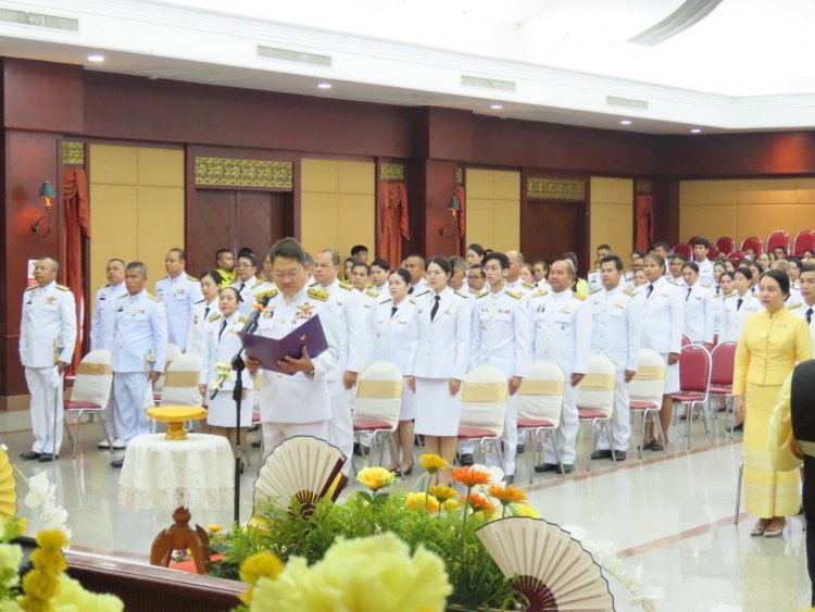 กระบี่น้อมรำลึกในพระมหากรุณาธิคุณ“พระบิดาแห่งมาตรฐานการช่างไทย”