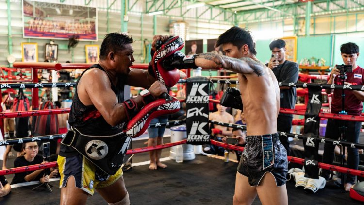 เส้นที่ 2 ต้องมา! “ตะวันฉาย” โชว์ฟิตก่อนชิงเข็มขัดคิกบ็อกซิ่ง “มาซาอากิ” ศึก ONE 172