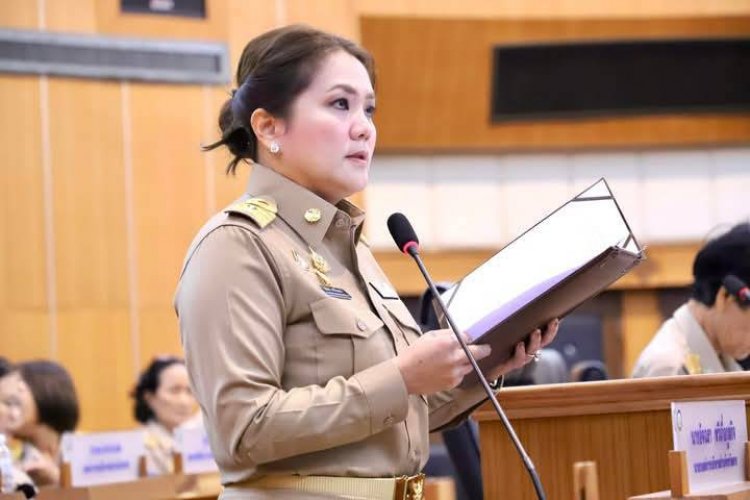 นายกอบจ.ตาก แถลง นโยบาย ต่อที่ประชุม สภา.อบจ.ตาก