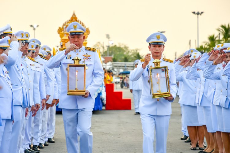 ชลบุรีฉลองไฟพระฤกษ์ การแข่งขันกีฬาเยาวชนแห่งชาติ ครั้งที่ 40