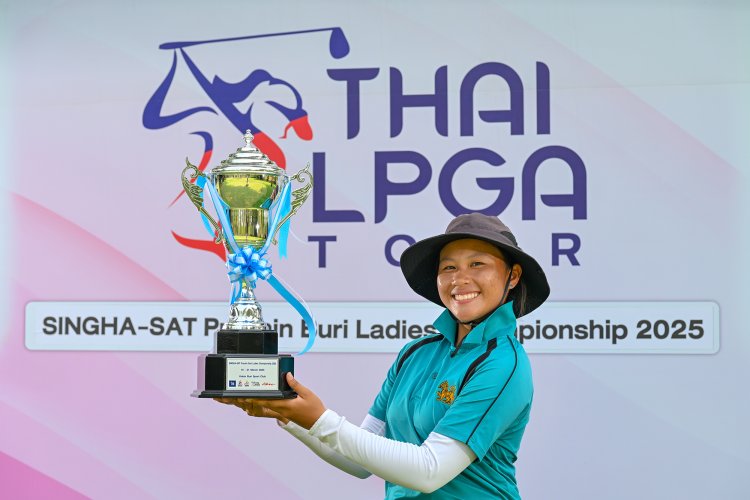 "สวิงทีมชาติ" เครื่องร้อน "นัจ-กฤติชัญญา" คว้าแชมป์ "สิงห์-เอที" ปราจีนฯ