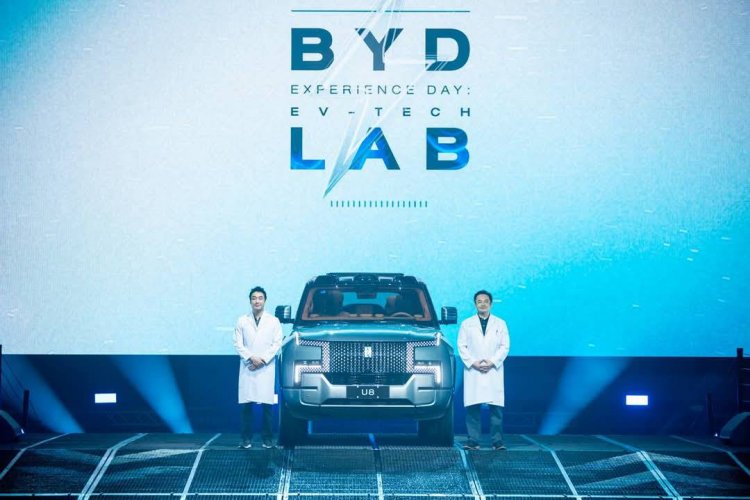 'เรเว่'จัดกิจกรรม BYD Lab เป็นครั้งแรกของไทย ตอกย้ำการเป็นผู้นำ ด้านนวัตกรรมยานยนต์แห่งโลกอนาคต
