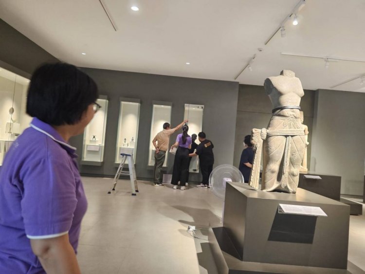 แผ่นดินไหวเมียนมา!สะเทือนถึงปราจีนฯแต่ไม่ส่งผลกระทบโบราณวัตถุล้ำค่ายุคทวารดีอายุกว่า 1 พันปี