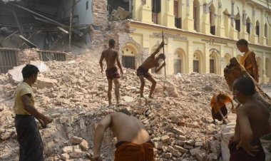 ยอดตายแผ่นดินไหวเมียนมาพุ่งเป็นกว่า 2,700 คนแล้ว ชาวบ้านขาดทั้งอาหาร-ที่พัก