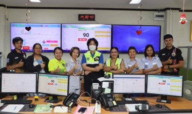 “ชิตพล”รองนายกอบจ.ศรีสะเกษกำชับจนท.ศูนย์ 1669บริการปชช.ฉุกเฉินรวดเร็วฉับพลัน