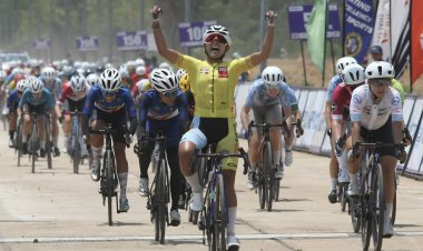 “จุฑาธิป” แรงไม่หยุดฉุดไม่อยู่คว้าแชมป์สเตจ 2 มาครองได้อีก กวาดเสื้อทั้ง “เหลือง-เขียว-ม่วง”