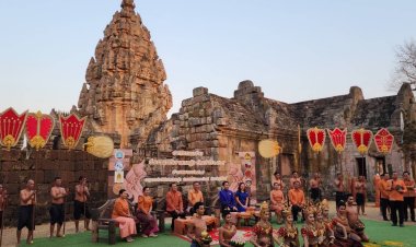 บุรีรัมย์ จัดยิ่งใหญ่ งาน “ประเพณีขึ้นเขาพนมรุ้ง” ชมมหัศจรรย์ อาทิตย์ขึ้นตรง 15 ช่องประตู