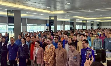 นายก อบจ.ศรีสะเกษ เข้าร่วมประชุมเชิงปฏิบัติการด้านการบริหารราชการระหว่างภูมิภาคและท้องถิ่น