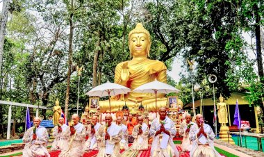 เปิดวาร์ป 2 เส้นทางบุญใน “เมืองละโว้”ร่วมงานบุญบวชสร้างสุขปี 5 พร้อมตื่นตากับต้นยางนากว่าพันต้น ณ วัดญาณเสน