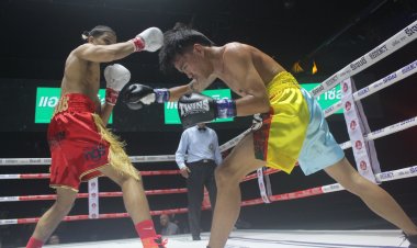 แชมป์ยังอยู!!! "อานนท์" รักษาเข็มขัด "ซูเปอร์เฟเธอร์เวท" ไล่ต้อน "ปินส์" สุดมันส์