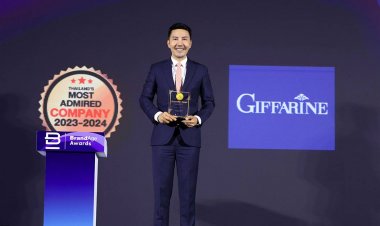 "กิฟฟารีน" คว้ารางวัล Thailand’s Most Admired Company 2024-2025