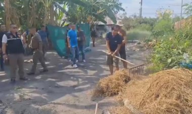 ตำรวจอุทัยธานีบุกรวบหนุ่มขโมยนำของไปซุกไว้กองฟาง-ข้างเตียง อ้างนำเงินไปรักษาเมียป่วย