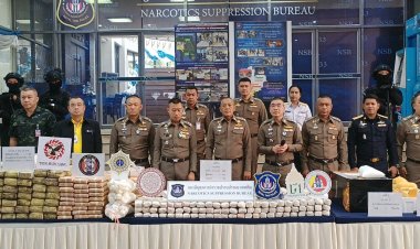 ทลายแก๊งค้ายาเสพติดยึดยาบ้า 6.5 ล้านเม็ด ไอซ์-เฮโรอีนอีกเพียบ