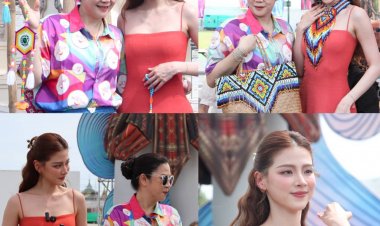 ผู้ว่า ททท. ควง ใบเฟิร์น พิมพ์ชนก ชวนสุขทันทีที่เที่ยวไทย ในงาน Maha Songkran World Water Festival 2025 ฉลองสงกรานต์คึกคัก ระเบิดพลัง Soft Power ไทย