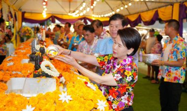 วธ จัดใหญ่วันไหลพัทยา ชวนเที่ยว สงกรานต์บีช "พัทยาชื่นฉ่ำ สืบสานตำนานสงกรานต์ จังหวัดชลบุรี"