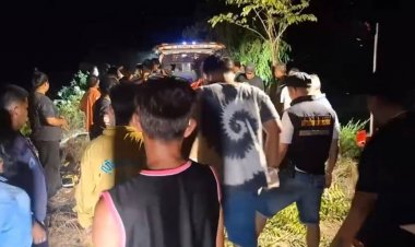 ลูกสาวตามหาพ่อทั้งคืนพบร่างลอยตัวอยู่ในน้ำคาดเดินลื่นตกสระลึก 2 เมตร