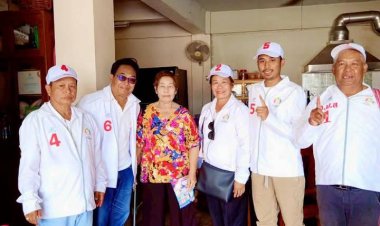 “พี่เบิ้ม เบอร์ 1”ควง "สจ.ชัย "กลุ่มแม่สอดก้าวหน้า นำทีมลงพื้นที่ชุมชนอ้อนขอคะแนนเสียง