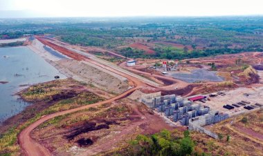 อ่างเก็บน้ำลำสะพุงฯ คืบ 89% ช่วยกู้วิกฤติคนชัยภูมิพ้นแล้ง-ลดน้ำท่วมซ้ำซาก