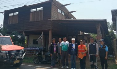 เร่งช่วยเหลือเหยื่อพายุฤดูร้อนถล่ม 2 อำเภออำนาเจริญบ้านเรือนพังเสียหาย 139 หลัง