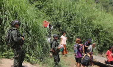 สงครามเมียนมาฝั่งตากสงบ ผบ.กองกำลังนเรศวร ส่งกลับผู้อพยพสู่มาตุภูมิ