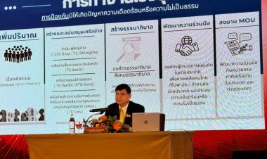 สผผ.จัดสัมมนาวิชาการ เนื่องในโอกาสสถาปนาสำนักงานผู้ตรวจการแผ่นดิน ครบรอบ 25 ปี