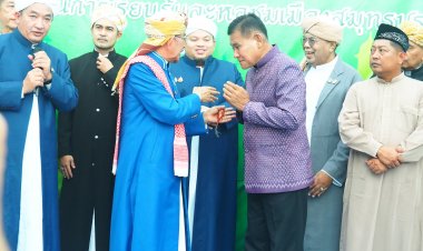 งานเมาลิดกลางจังหวัดสมุทรปราการ ชาวมุสลิมร่วมงานจำนวนมาก