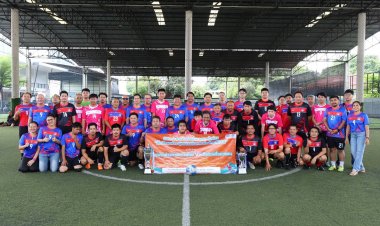 ชมรมช่างภาพการเมืองเช็คฟิตเพื่อนสื่อมวลชนชวนออกกำลังกายห่างไกลโรค NCDs