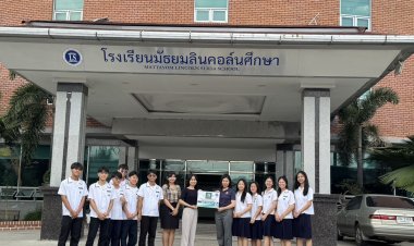 SF GRASS มอบหญ้าเทียมเพื่อการศึกษา 850 ตารางเมตร ให้กับโรงเรียนมัธยมลินคอล์นศึกษา