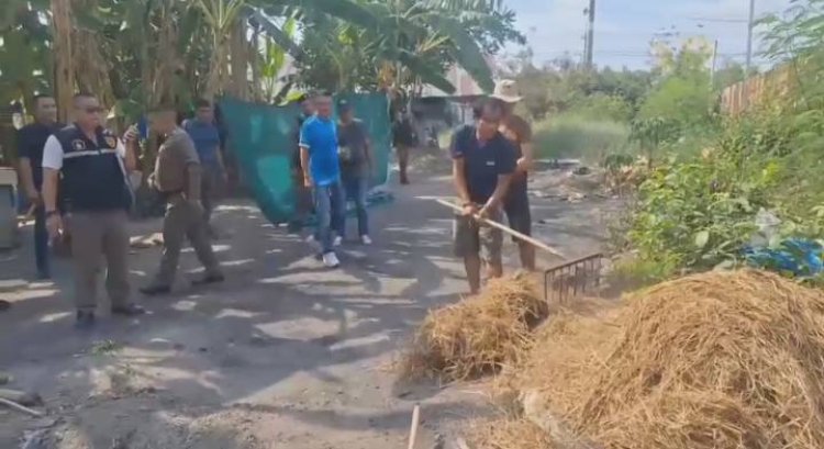 ตำรวจอุทัยธานีบุกรวบหนุ่มขโมยนำของไปซุกไว้กองฟาง-ข้างเตียง อ้างนำเงินไปรักษาเมียป่วย