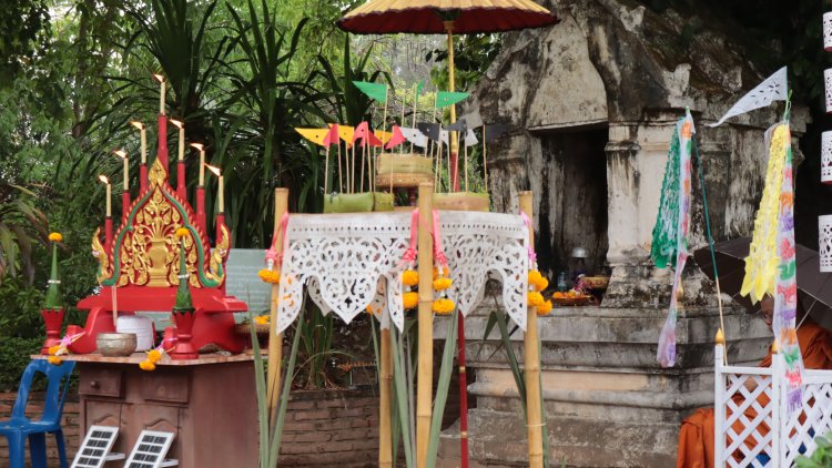 น่านจัดพิธีสวดส่งเคราะห์สะตวงหลวง สืบสานวัฒนธรรมล้านนาในช่วงเทศกาลสงกรานต์