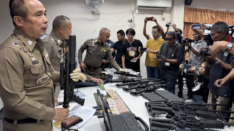 สืบภาค 5 สกัดจับแก๊งค้าอาวุธสงครามรายใหญ่เตรียมส่งขายข้ามชาติ